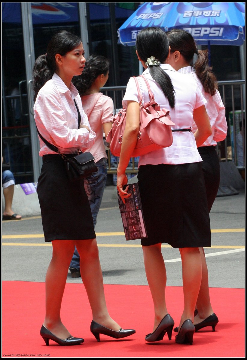 戶外街拍 VOL.69 三位制服OLMM