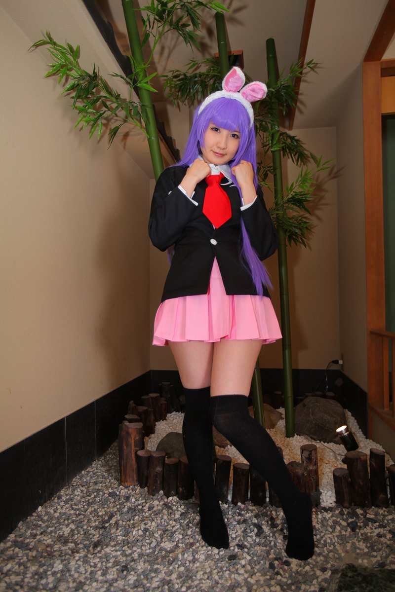 (Cosplay) [milklimxxx (胡桃.)] 巨乳うさぎの発情期 (東方Project)
