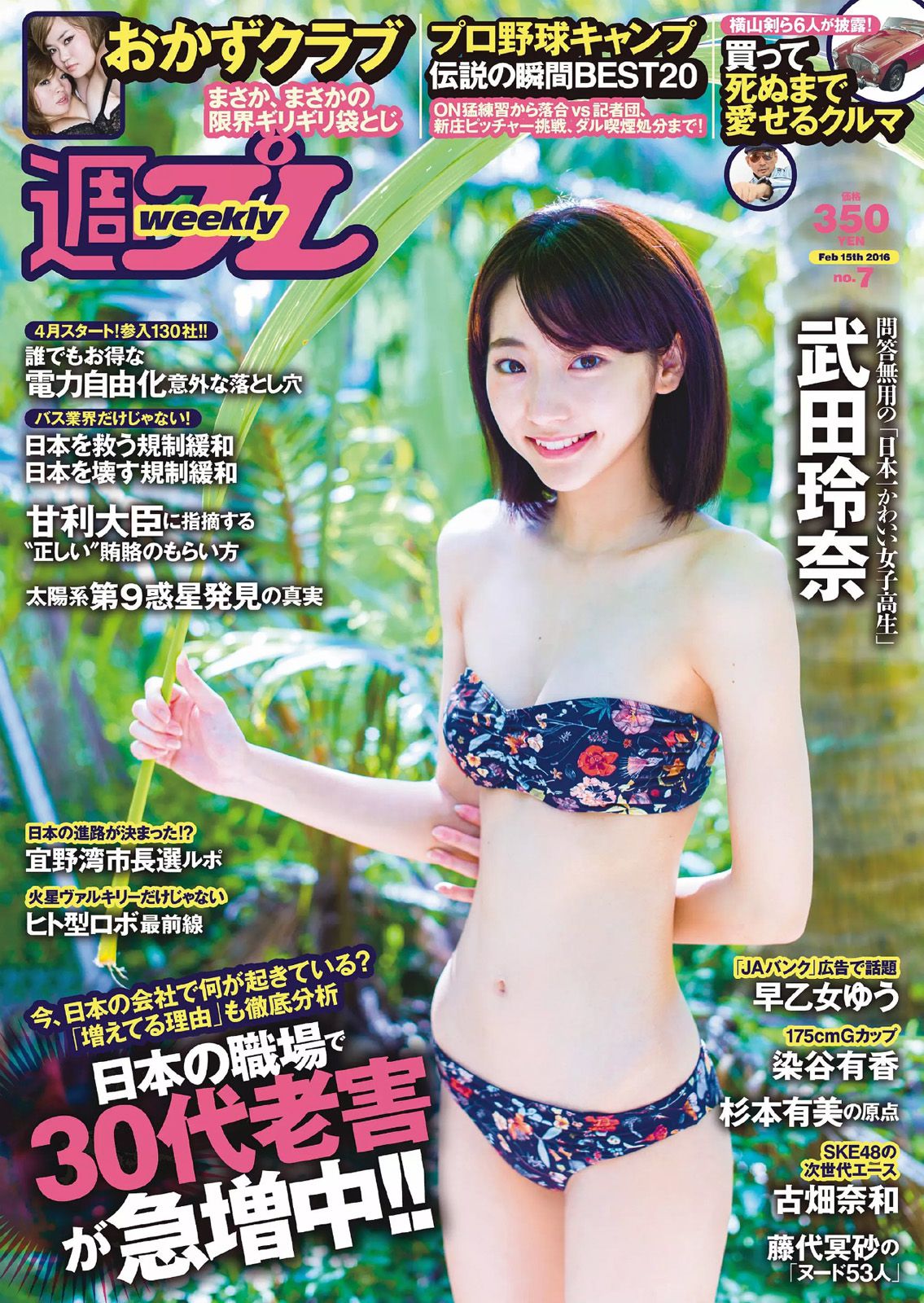 [Weekly Playboy] 2016年No.07 写真杂志