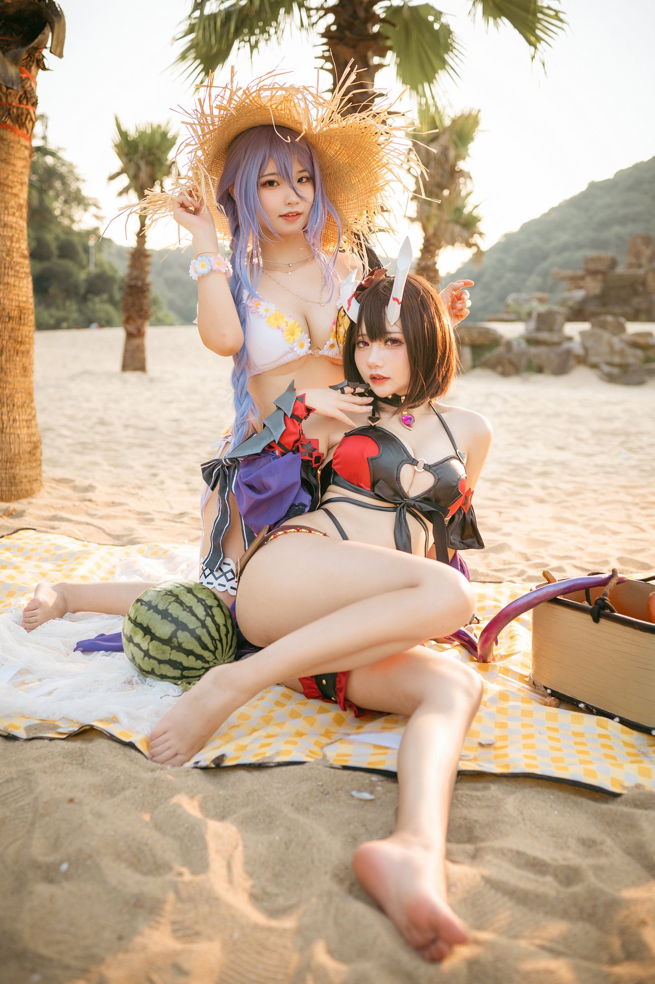 是一只熊仔吗&伊喵君Nya - 公主连结 静流&惠理子(Princess Connect) [