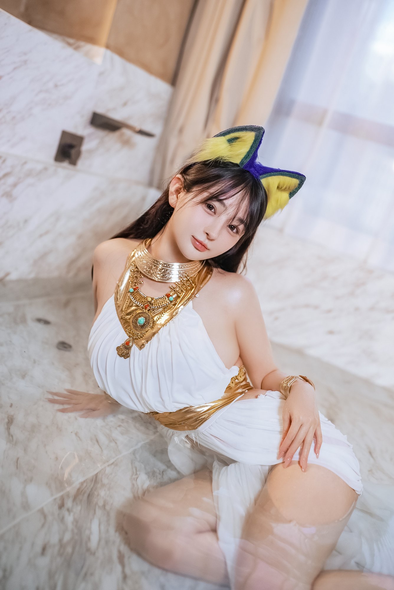 桜井宁宁 - 白色猫娘